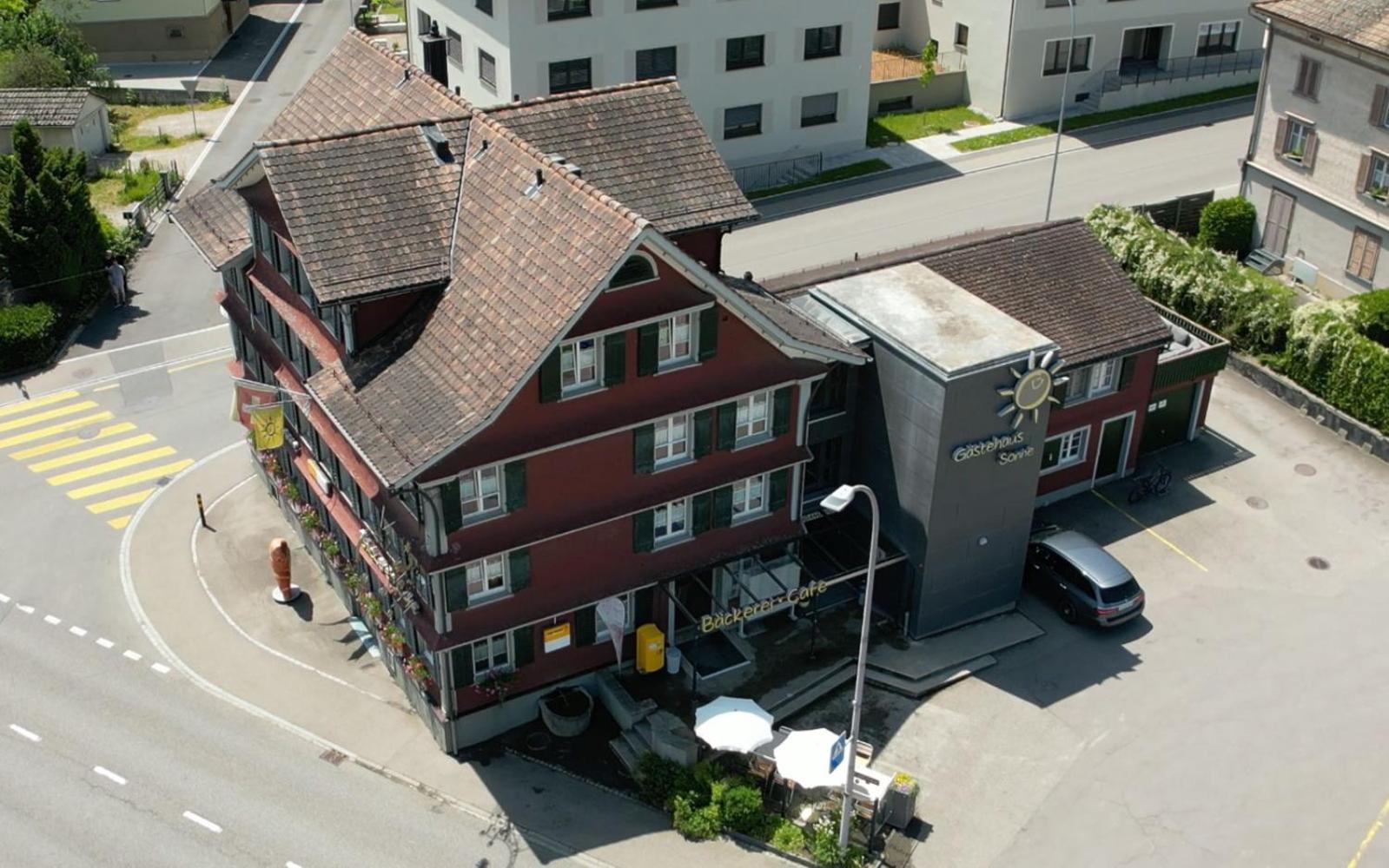 Gaestehaus Sonne Butschwil Exterior photo