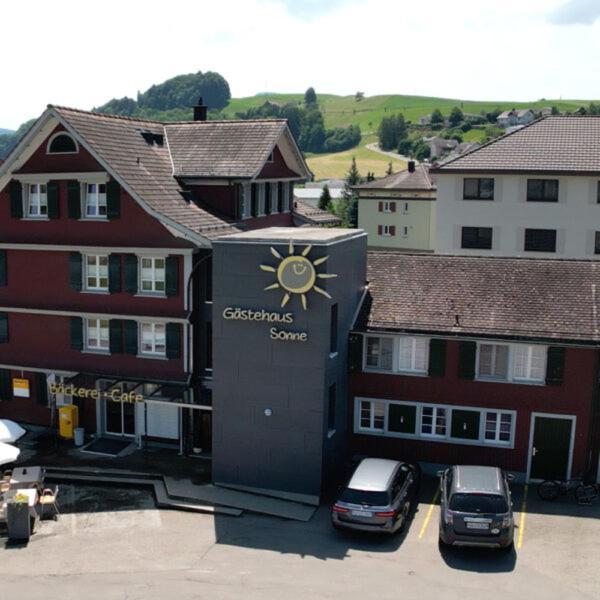 Gaestehaus Sonne Butschwil Exterior photo